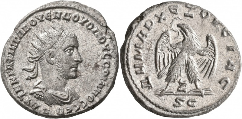 SYRIA, Seleucis and Pieria. Antioch. Volusian, 251-253. Tetradrachm (Billon, 26 ...