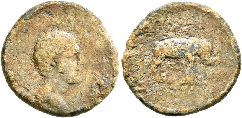 SYRIA, Seleucis and Pieria. Apamea. Tessera (Lead, 21 mm, 5.72 g, 12 h), CY 24 =...