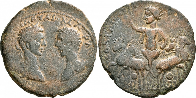 SYRIA, Seleucis and Pieria. Laodicea ad Mare. Caracalla, with Geta as Caesar, 19...