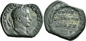 Gallienus, 253-268. Sestertius (Orichalcum, 29 mm, 13.89 g, 11 h), Rome, 253-254. IMP C P LIC GALLIENVS AVG Laureate bust of Gallienus to right, with ...