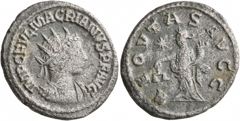 Macrianus, usurper, 260-261. Antoninianus (Billon, 20 mm, 3.72 g, 12 h), Samosat...