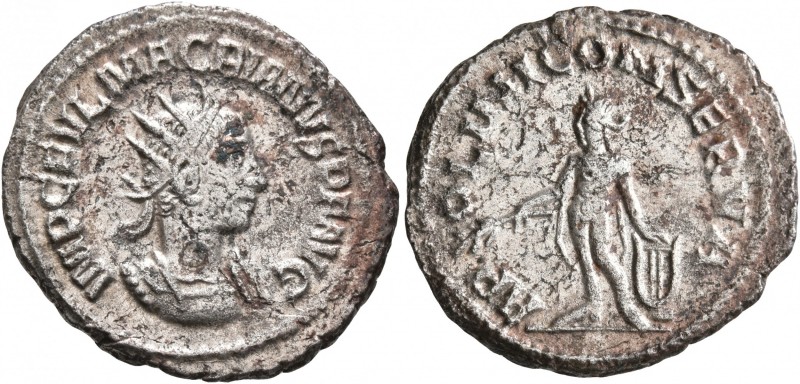 Macrianus, usurper, 260-261. Antoninianus (Silvered bronze, 21 mm, 3.47 g, 6 h),...