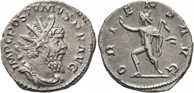 Postumus, Romano-Gallic Emperor, 260-269. Antoninianus (Billon, 20 mm, 3.32 g, 1...