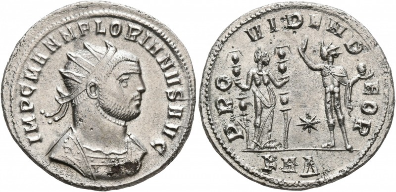 Florian, 276. Antoninianus (Silver, 23 mm, 3.92 g, 11 h), Serdica. IMP C M ANN F...