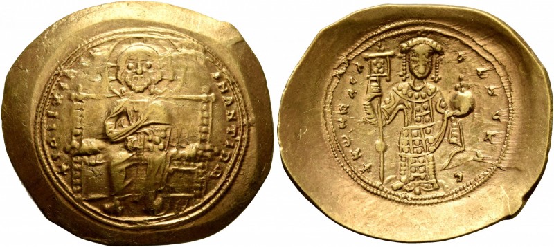 Constantine X Ducas, 1059-1067. Histamenon (Gold, 28 mm, 4.36 g, 6 h), Constanti...