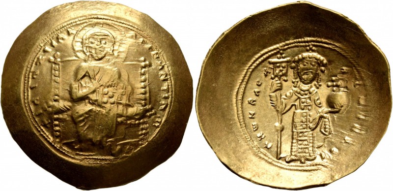 Constantine X Ducas, 1059-1067. Histamenon (Gold, 28 mm, 4.44 g, 5 h), Constanti...