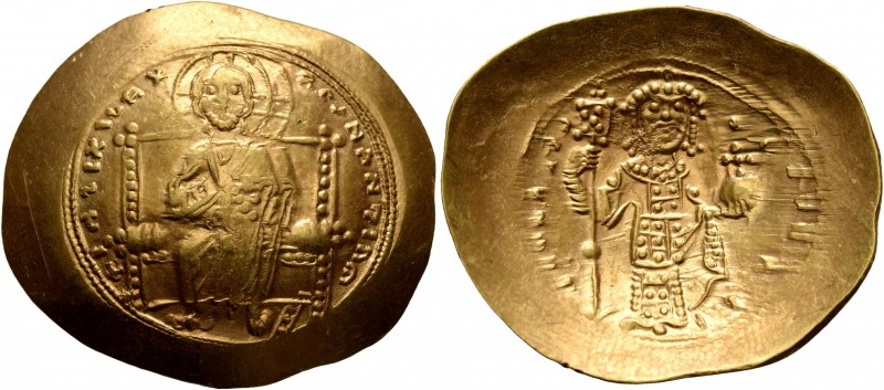 Constantine X Ducas, 1059-1067. Histamenon (Gold, 28 mm, 4.41 g, 5 h), Constanti...