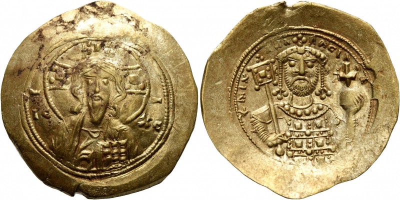 Michael VII Ducas, 1071-1078. Histamenon (Electrum, 27 mm, 4.30 g, 6 h), Constan...