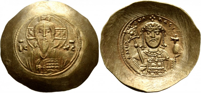 Michael VII Ducas, 1071-1078. Histamenon (Electrum, 30 mm, 4.32 g, 5 h), Constan...