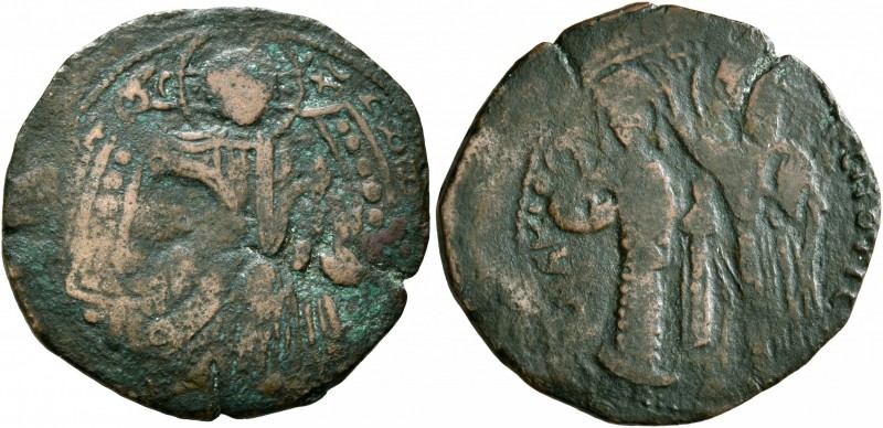 Isaac Comnenus, usurper in Cyprus, 1185-1191. Tetarteron (Bronze, 22 mm, 2.61 g,...