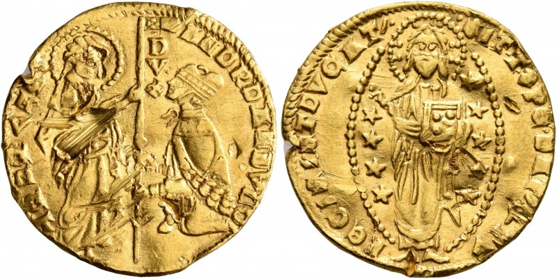 CRUSADERS. Venetians in the Levant. Ducat (Gold, 20 mm, 3.50 g, 5 h), imitating ...