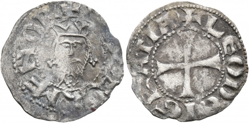 ARMENIA, Cilician Armenia. Royal. Levon I, 1198-1219. Denier (Billon, 17 mm, 0.7...