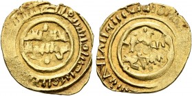 ITALY. Sicilia. Anonymous, circa 11 century. Tarì (Gold, 16 mm, 1.05 g, 5 h), an interesting imitation of a Fatimid tarì, struck by a local ruler some...