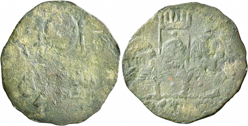 ITALY. Salerno. Roberto il Guiscardo, Prince of Benevento, 1078-1085. Follaro (B...