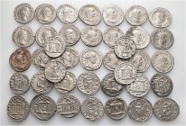 A lot containing 39 silver coins. All: Roman Imperial. About very fine to good very fine. LOT SOLD AS IS, NO RETURNS. 39 coins in lot.


From the o...