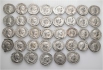 A lot containing 37 silver coins. All: Roman Imperial. Very fine to extremely fine. LOT SOLD AS IS, NO RETURNS. 37 coins in lot.


From the collect...