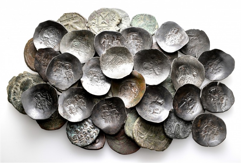 A lot containing 47 bronze coins. All: Byzantine. Fine to very fine. LOT SOLD AS...