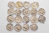 A lot containing 18 silver coins. All: Germany, Breisgau. Pfennige. About very fine to good very fine. LOT SOLD AS IS, NO RETURNS. 18 coins in lot.
...