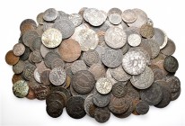 A lot containing 200 silver and bronze coins. All: Switzerland. 'Kantonsmünzen'. Fair to about very fine. LOT SOLD AS IS, NO RETURNS. 200 coins in lot...