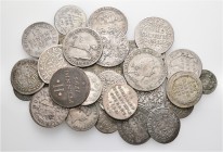 A lot containing 31 silver and 4 bronze coins. All: Germany. Fine to very fine. LOT SOLD AS IS, NO RETURNS. 35 coins in lot.


From the collection ...