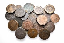 A lot containing 27 bronze coins. All: Greece. About fine to about very fine. LOT SOLD AS IS, NO RETURNS. 27 coins in lot.


From the collection of...