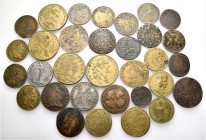 A lot containing 32 bronze tokens. All: France. Fine to very fine. LOT SOLD AS IS, NO RETURNS. 32 tokens in lot.


From the collection of a Swiss s...