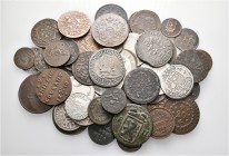 A lot containing 15 silver and 39 bronze coins. All: World. About fine to about very fine. LOT SOLD AS IS, NO RETURNS. 54 coins in lot.


From the ...