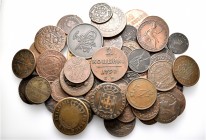 A lot containing 56 bronze coins. All: World. Fair to very fine. LOT SOLD AS IS, NO RETURNS. 56 coins in lot.


From the collection of a Swiss scho...