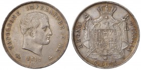 VENEZIA Napoleone (1805-1814) 5 Lire 1811 Puntali aguzzi – Gig. 111 AG (g 24,99) R Colpetti al bordo, lucidato
qSPL