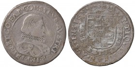 CORREGGIO Siro principe (1616-1630) Ducatone – MIR 172; M.L. 72 MI (g 25,60) RR Graffietti e porosità, emissione di basso argento, probabilmente la co...