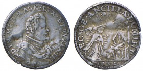 FIRENZE Ferdinando I (1587-1609) Giulio 1599 – MIR 232/2 AG (g 3,00) RR Diffuse piegature del tondello
qBB