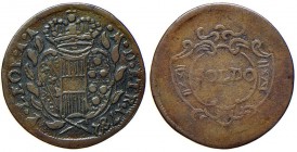 FIRENZE Pietro Leopoldo (1765-1790) Soldo 1782 – MIR 393/3 CU (g 2,11) R
MB+