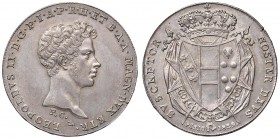FIRENZE Leopoldo II (1824-1859) Mezzo francescone 1829 – MIR 450/3 AG (g 13,67) RR Screpolatura al bordo
qFDC/FDC