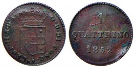 FIRENZE Leopoldo II (1824-1859) Quattrino 1852 - MIR 465/24 CU (g 1,00)
BB