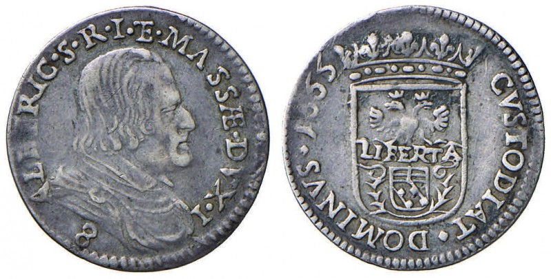 MASSA DI LUNIGIANA Alberico II (1662-1690) Luigino 1665 – Cammarano 227 AG (g 2,...