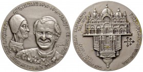VENEZIA Medaglia 2000 Giubileo – Opus: Grava – AG (g 132 – Ø 59 mm) 15 esemplari coniati. Ex collezione Voltolina
FDC