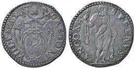 Gregorio XIII (1572-1585) Ancona – Testone s.d. – MIR 1217/5 AG (g 9,33)
qBB