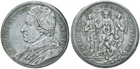 Clemente XI (1700-1721) Piastra 1702 A. II – Munt. 33 AG (g 31,98)
SPL