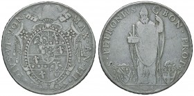 Pio VI (1774-1799) Bologna – Scudo 1777 A. III - Munt. 198 AG (g 26,15) R
MB+/qBB