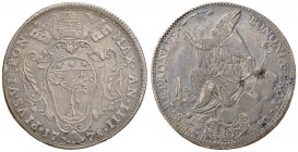 Pio VI (1774-1799) Bologna – Mezzo scudo 1778 A. IIII – Munt. 207 var. I AG (g 13,06)
BB