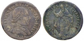 Pio VI (1774-1799) Bologna – Muraiola da 4 bolognini 1778 – Munt. 236 MI (g 3,37)
qBB