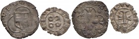 Carlo Emanuele (1580-1630) Parpaiola B – MI (g 1,51) In lotto con moneta medievale francese da classificare
SPL