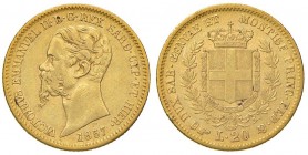 Vittorio Emanuele II (1849-1861) 20 Lire 1857 T – Nomisma 755 AU
qBB