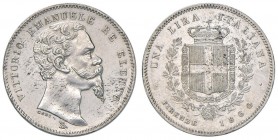 Vittorio Emanuele II re eletto (1859-1861) Lira 1860 F – Nomisma 831 AG
FDC