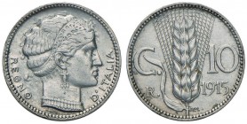 Vittorio Emanuele III (1900-1946) 10 Centesimi 1915 Progetto Bordo liscio – P.P 331 NI RR
qFDC