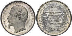 FRANCIA Napoleone III (1852-1870) Medaglia 1859 Alleanza franco sarda – Opus: Massonet – Caque – MA (g 50,84 – Ø 50 MM)
qFDC