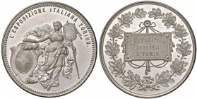 Medaglie dei Savoia Medaglia Esposizione Italiana Torino – MA (g 48,94 – Ø 50 mm)
FDC