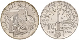 REPUBBLICA ITALIANA 10 Euro 2004 Genova Capitale Europea della Cultura – In confezione
FS