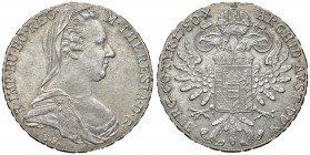 AUSTRIA Tallero 1780 Riconio – AG (g 28,13)
SPL