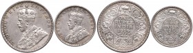 INDIA Giorgio V (1910-1936) Rupia 1919 e Mezza rupia 1917 – AG Lotto di due monete
SPL-FDC